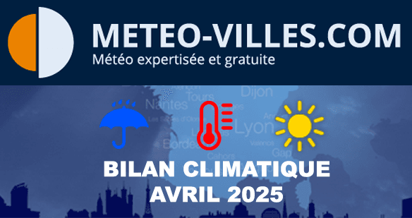Bilan météo et climatique d'avril 2025 : douceur généralisée, sec et remarquablement ensoleillé au Nord