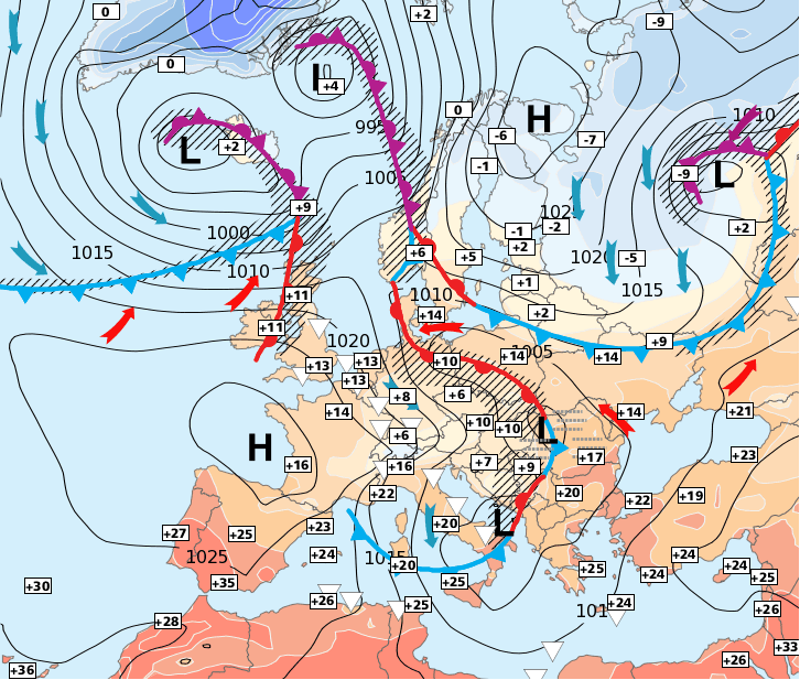 Image d'illustration pour Grand froid en Russie - Neige en Autriche - Forte chaleur en Espagne et Portugal