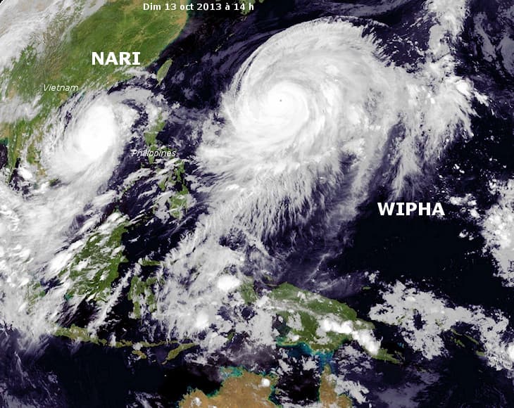 Image d'illustration pour Typhon Nari / Santi (Philippines - Vietnam)